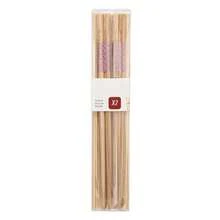 San Ignacio Set sushi 4 palillos y 2 esterillas bamb colección KINVARA - Blanco 3 - Ver 5