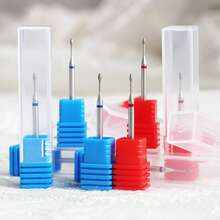 3/32英寸俄罗斯金刚石指甲钻头 - 专业指甲角质层和底部清洁研磨钻头,电动美甲工具,用于去除老茧 - 彩色 - 查看 12