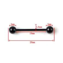 10pcs Stainless Steel Navel Rings, Body Piercing Jewelry - A Style - View 3