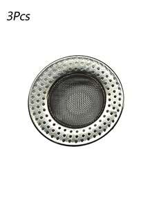 Colador de malla de hierro fundido | Adecuado para ducha, bañera, fregadero, puede recolectar cabello, diseño fácil de instalar, resistente a la oxidación, dispositivo protector ideal para tuberías de drenaje de baño y cocina, previene el cabello, los desechos y la acumulación, duradero y fácil de mantener. - Multicolor - Ver 9