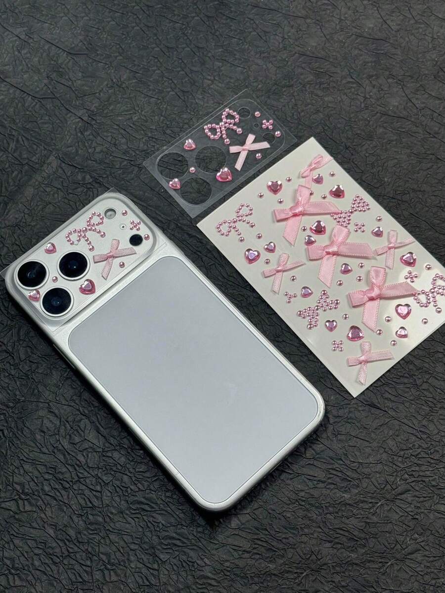 3pcs Camera Lens Protector Film + 1pc Sticker, Matte Clear Camera Lens Protective Film For IPhone 17 Pro Max/17 Pro, Anti-Scratch Basic Lens Protection