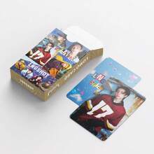 92张LNGSHOT偶像小卡、贴纸、LOMO卡、粉丝贺卡、Kpop、SKZ、卡片、小卡、TWICE、绘画 - 彩色 - 查看 5