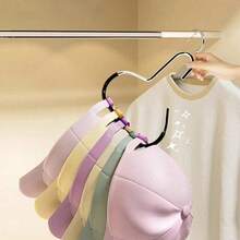 Two Random Color Hat Storage Racks, Dormitory Wardrobe Hanging Hat Racks, Multi-Functional Hat Display Racks. - Nhiều màu - Xem 2