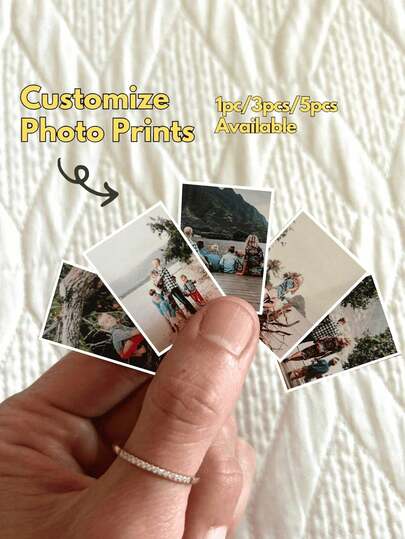 Customized Micro Photo, Micro Printed Image, Mini Photo, Small Photo Album Printing, Doll House Photo, Small Customized Image, Micro Photo, Best Friend, Girlfriend, Boyfriend, Customize 1 Photo, Personalized Photo, Customize Couple Photo, Valentine's Day Gift, Birthday Gift, Anniversary, Couple Gift, Warm Atmosphere, Autumn Home Decor, Christmas Decoration, Family Harmony