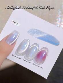 MISS SHAKA 10毫升春夏热销冰透明粉绿蓝冰岛极光玻璃珠珍珠猫眼凝胶指甲油美白流行百搭美甲用品 - 彩色 - 查看 23