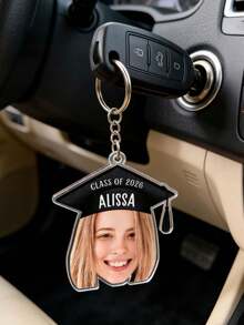 Bộ 1/3/5 móc khóa mũ tốt nghiệp in hình khuôn mặt theo yêu cầu, móc khóa mũ tốt nghiệp in ảnh cá nhân, tên tùy chỉnh, thiết kế mũ tốt nghiệp, quà tặng tiệc tốt nghiệp, quà lưu niệm tốt nghiệp năm 2026, quà tốt nghiệp trung học và đại học, móc khóa tốt nghiệp cá nhân độc đáo, phù hợp, độc đáo, có thể tùy chỉnh, quà kỷ niệm lý tưởng. - Nhiều màu - Xem 7