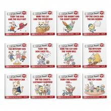 Kids Early Reader Mini Storybook , Kid Can Read Series Level A B, Learn First English Words With Cute Animal Characters, Simple Short Stories For Sight Words And Vocabulary Practice - Kid Can Read10 - View 1