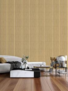 8/16pcs 3D Wood Grain Wall Panel, Thickened Self-Adhesive IXPE Wallpaper, Peel And Stick, Waterproof Easy To Clean, DIY Detachable Wall Stickers For Home Decoration, Suitable For Renovating Living Rooms, Kitchens, Offices, Ceilings, And Bedrooms - 15.75*15.75inch - View 2