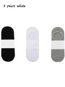 5双女士隐形袜，平底袜，浅口袜，船袜 - 杏色 - 查看 6