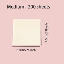 200pcs/150pcs Transparent Memo Pads, Waterproof Reusable Sticky Notes For Notebooks, Diaries, School & Office Supplies, Suitable For Note-Taking And Annotation In Books And Documents - Transparent - View 13