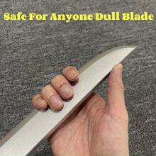8.5inch 21cm Metal Red Katana Model Long Sword Sabre Anime Cosplay Accessories Prop Unsharpened Knife Blade Real Size Japanese Katana Original Samurai Sword Sabre Figure Model Gift - Style-a - View 8