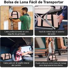 Gym Sports Bag, Expandable Travel Bag, Foldable Travel Tote Bag For Men And Women, Waterproof Sports Bag With Compartments For Gym (Light Green-03), 4346100 - 黑與白 - 查看 2