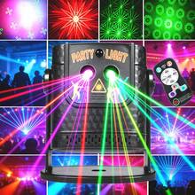 Party Lights, DJ Disco Lights, Laser Pattern Projector, USB Powered, Remote & Sound Activated Portable, Suitable For Home Party Decor, Stage Celebration, Dancing, Karaoke, Holiday Gathering, Camping Atmosphere Lights - Atmosphere Lights - View 2