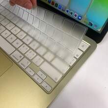 Funda de teclado de TPU 2026 nueva, apta para MacBook Neo 13" modelo A3404, compatible con diseño de teclado de EE. UU. y UE, protector de teclado transparente ultrafino - Ver 11