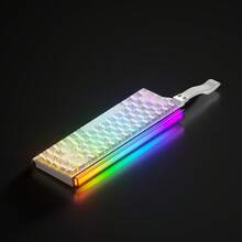 ATTACK SHARK X68 HE 8000Hz 超快触发键盘，0.01ms RT 精准有线游戏键盘，磁力开关，可调节触发，超快触发，快速点击，RGB 灯效，兼容 PC - 彩色 - 查看 9