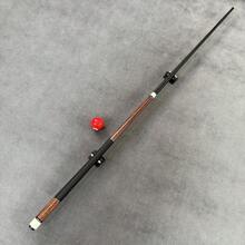 Premium Billiard Cue Set: 1/2 Piece Billiard Cue (12mm Cue Tip) + Dual-Hole Cue Case In Gold-Brown Color, Professional American /9-Ball Cue, Non-Slip Grip, Wear-Resistant Tip, Suitable For Beginner To Intermediate Level Pool Enthusiasts. - Cue+Case - View 11