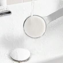 1 chiếc bàn chải tẩy tế bào chết cán dài, bàn chải hỗ trợ tắm, bàn chải tắm dạng bọt biển, dụng cụ chà mạnh mẽ cho lưng, không gây kích ứng. - Bàn chải cọ bồn tắm - Xem 6