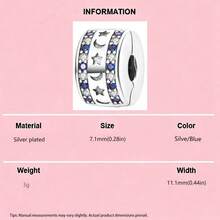 Silver Plated Charms For Bracelets Star Moon Sun Heart Lock Pendant DIY Jewelry Necklace Gift - Silver - View 22