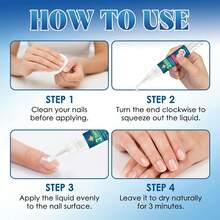 5ml Nail Nourishing Serum, Moisturizing & Glossy, Peptide Complex Formula, Minimalist Style Transparent Bottle With Twist-Up Applicator, Nourishing Care For Hands & Feet Daily Use - 5ml - View 8