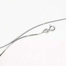 S925纯银蛇骨项链，性感简约颈链，精致锁骨链，生日、周年纪念日、感恩节、圣诞节、情人节礼物，附赠防氧化礼盒 - 蛇鏈 - 查看 14