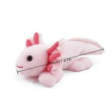 1pc Pink Axolotl Plush Doll, Graduation Gift For Students, Children's Festival Axolotl Doll Gift - Multicolor - View 6