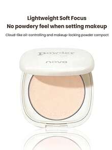 NOVO Oil-Control Setting Powder Compact: Waterproof, Sweat-Resistant, Long-Lasting, Blurs Imperfections And Stays Put; Ideal For Beginners And Students, And Makes A Great Gift - 02# Soft Skin Tone - View 6