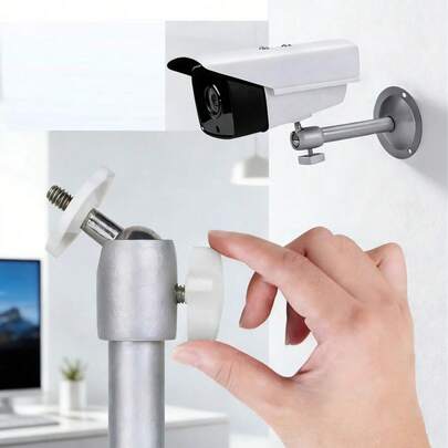 Giá đỡ camera an ninh và máy chiếu xoay 360° gắn trần/tường bằng hợp kim nhôm chịu lực cao, có thể điều chỉnh độ cao, lắp đặt nhanh chóng - Tương thích với camera IP, máy chiếu, camera siêu nhỏ, hệ thống CCTV - Cần đỡ mini chắc chắn và ổn định cho việc giám sát tại nhà/văn phòng, thiết kế nhỏ gọn và bền bỉ để dễ dàng gắn trần/tường, lý tưởng cho máy chiếu mini và các thiết bị an ninh.