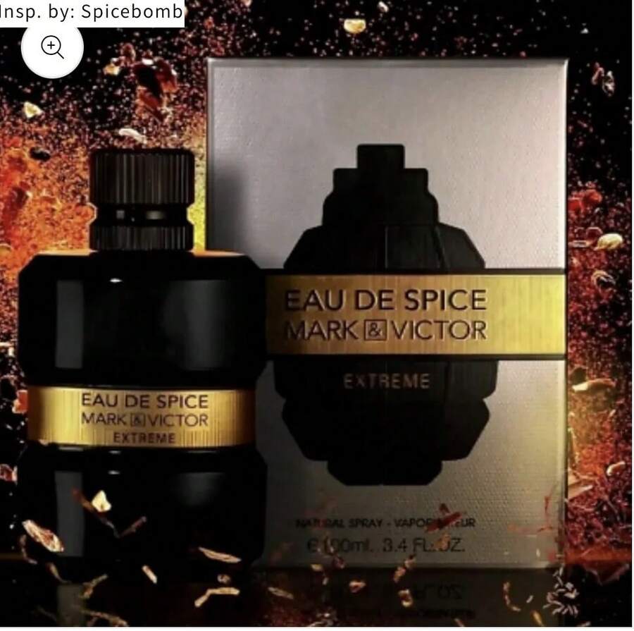 Armaf Eau De Spice Extreme Mark & Victor Eau De Parfum 100ml Fragrance World Unisex Perfume - Fresh - View 1