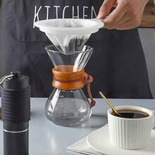 3pcs Ultra-Fine Nylon Filter Mesh, 100/200/400 Mesh, Suitable For Soy Milk, Coffee And Juice | Durable Non-Electric Kitchen Strainer With Ergonomic Handle, Essential Kitchen Tool Gift, Space-Saving Kitchen Organizer - White - View 9