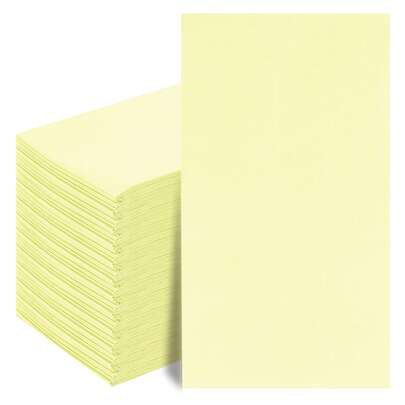 20pcs/40pcs/60pcs/Set Soft Long Rectangular Beige 2-Ply Napkins, Unfolded Size 33cm X 40cm, Suitable For Wedding, Tea Party, Birthday Party Decoration, Party Supplies, Holiday Decoration, Holiday Supplies