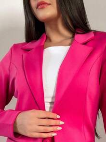 Women Coats - Rosa Fucsia - Ver 6