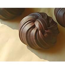 Juguete antiestrés con forma de rollo de flores realistas, súper suave y de rebote lento, con textura lisa y elástica. Aprieta y alivia el estrés, relajante y divertido. - Multicolor - Ver 5