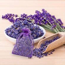 12个装欧根纱束口袋，4英寸x6英寸 - 彩色小香水袋/珠宝礼品袋，网状束口袋，适用于珠宝、香水、园艺用品，是母亲节、婚礼、返校季、毕业典礼、生日派对礼物的理想之选。 - 橘色 - 查看 3