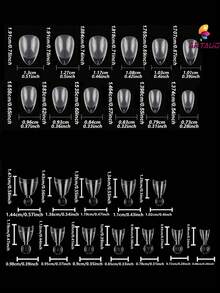 96片高品质柔软亚克力假指甲，适合初学者日常美甲、居家DIY以及专业美甲沙龙延长。 - 查看 6