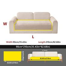 1 buah Sarung Sofa Warna Polos Lembut & Nyaman, Sarung Sofa Ramah Kulit, Selimut Sofa Dekorasi Rumah Baru, Cocok untuk Semua Musim, Anti Selip - MultiWarna - View 23