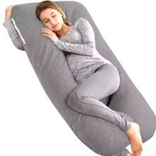 Almohada Para Embarazo y Lactancia Jumbo Descanso 7 en 1 Color Gris - Gris - Ver 5