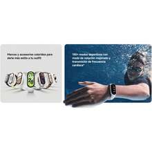 BANDA DEPORTIVA INTELIGENTE SMART BAND 10 ROSA AMOLED 1.72'' 1500 NITS - Ver 7