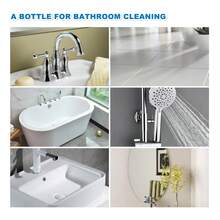 Bathroom Cleaner, Removes Limescale From Shower Enclosure & Bathtub, Sink Cleaning, Glass Cleaner, Essential For Home - Liquid - View 6