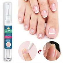 5ml Nail Nourishing Serum, Moisturizing & Glossy, Peptide Complex Formula, Minimalist Style Transparent Bottle With Twist-Up Applicator, Nourishing Care For Hands & Feet Daily Use - 5ml - View 4