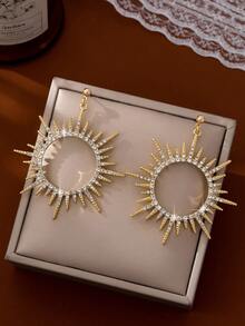 1 Pair Bohemian Retro Casual Fashion Versatile Women Earrings - Multicolor - View 4