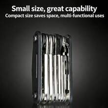 16合1全新多功能折叠螺丝刀套装，扳手，六角扳手家用多功能组合工具 - 16合一螺絲起子 - 查看 3