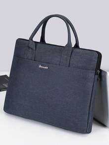 Men's Laptop Bag, Large Capacity Briefcase, Commuter Notebook Bag, - A - View 8
