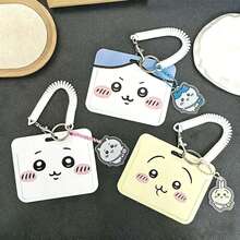 chiikawa 1 chiếc ví đựng thẻ sinh viên dễ thương, thẻ ăn, thẻ xe buýt, thẻ trường học, bộ sưu tập thẻ, quà tặng năm mới, quà tặng ngày Valentine, quà tặng lễ Phục sinh [Kiểu ngẫu nhiên] - Nhiều màu - Xem 1