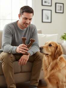 Durable Dog Chew Toy, Perfect For Dogs That Love To Chew, Made From Real Bacon Material - Multicolor - View 6