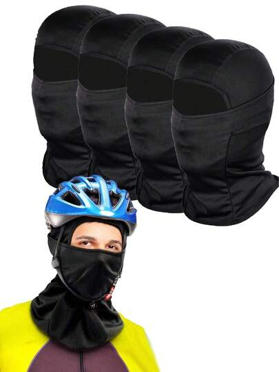 Breathable Mesh Balaclava Face Mask, Unisex, Windproof Dustproof, Lightweight Breathable, Suitable For Cycling, Skiing, Outdoor Sports, Fishing, Hunting, Provides Face And Neck Protection, Soft And Comfortable