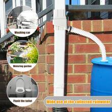 1pc Universal Rainwater Collection System With 50in Hose - Outdoor Garden Watering Tool - A - View 4