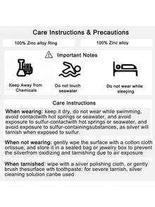 15pcs/Set Asymmetrical Geometric Textured Zinc Alloy Ring Set, Suitable For Women's Daily Stacking, Gift - Multicolor - View 12