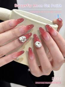 4-Colors Patting Glue Smudges Canned High Saturation Popular Semi-Solid Nail Polish Glue Nail Salon DIY For Summer - Multicolor - View 8
