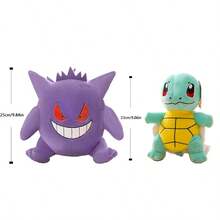 pokemon Muñeco de peluche suave de 25cm de tipo fantasma de anime, versión evolucionada, coleccionable para fans - Multicolor - Ver 10