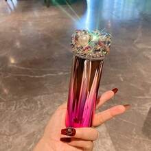 1個極具吸引力迷你優雅漸層水晶水鑽保溫隨行杯，便攜水杯，水晶水鑽裝飾藝術品 - 彩色 - 查看 7